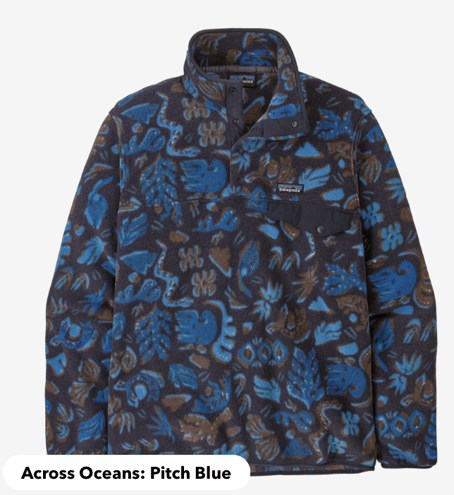 Patagonia Lightweight Synchilla Snap T Fleece Pullover