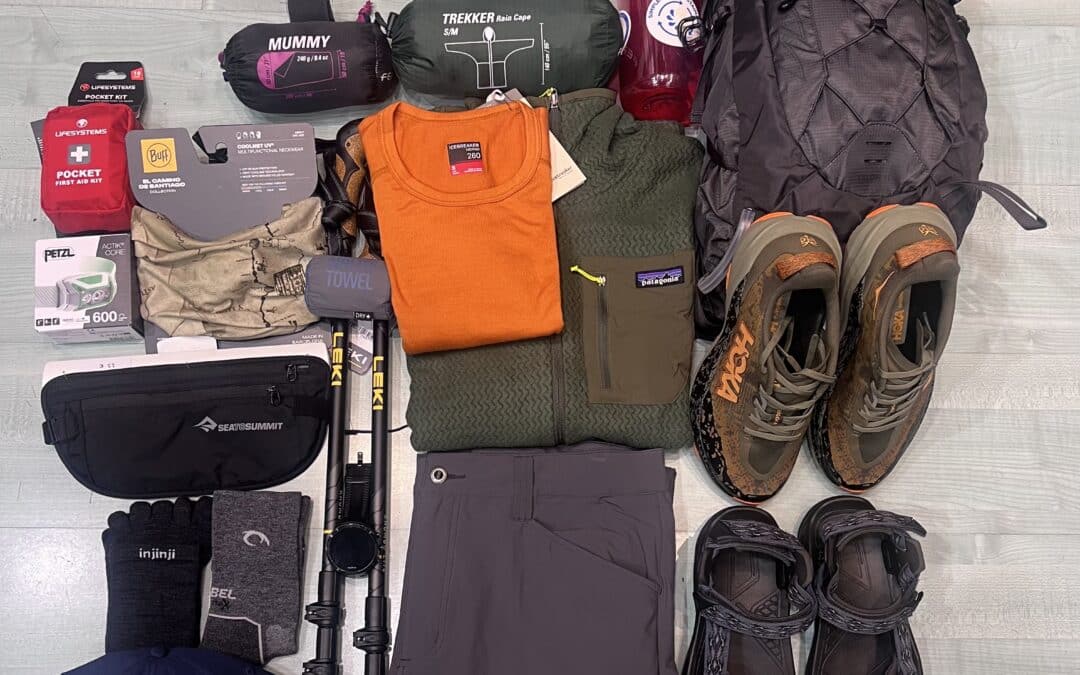 El equipo imprescindible para recorrer el Camino de Santiago